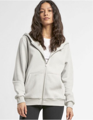 BUI-BY290-Ladies Fluffy Zip Hoody